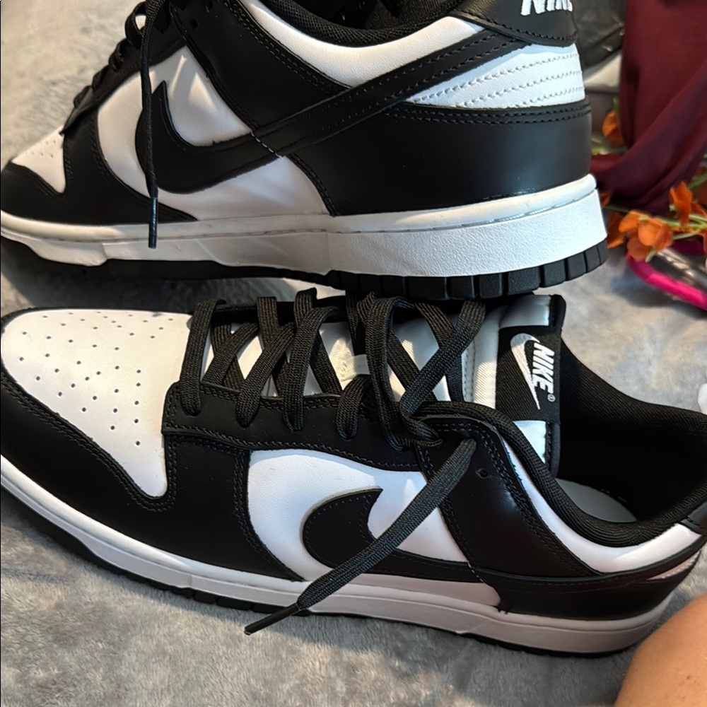 Nike Panda Dunks Black and White
